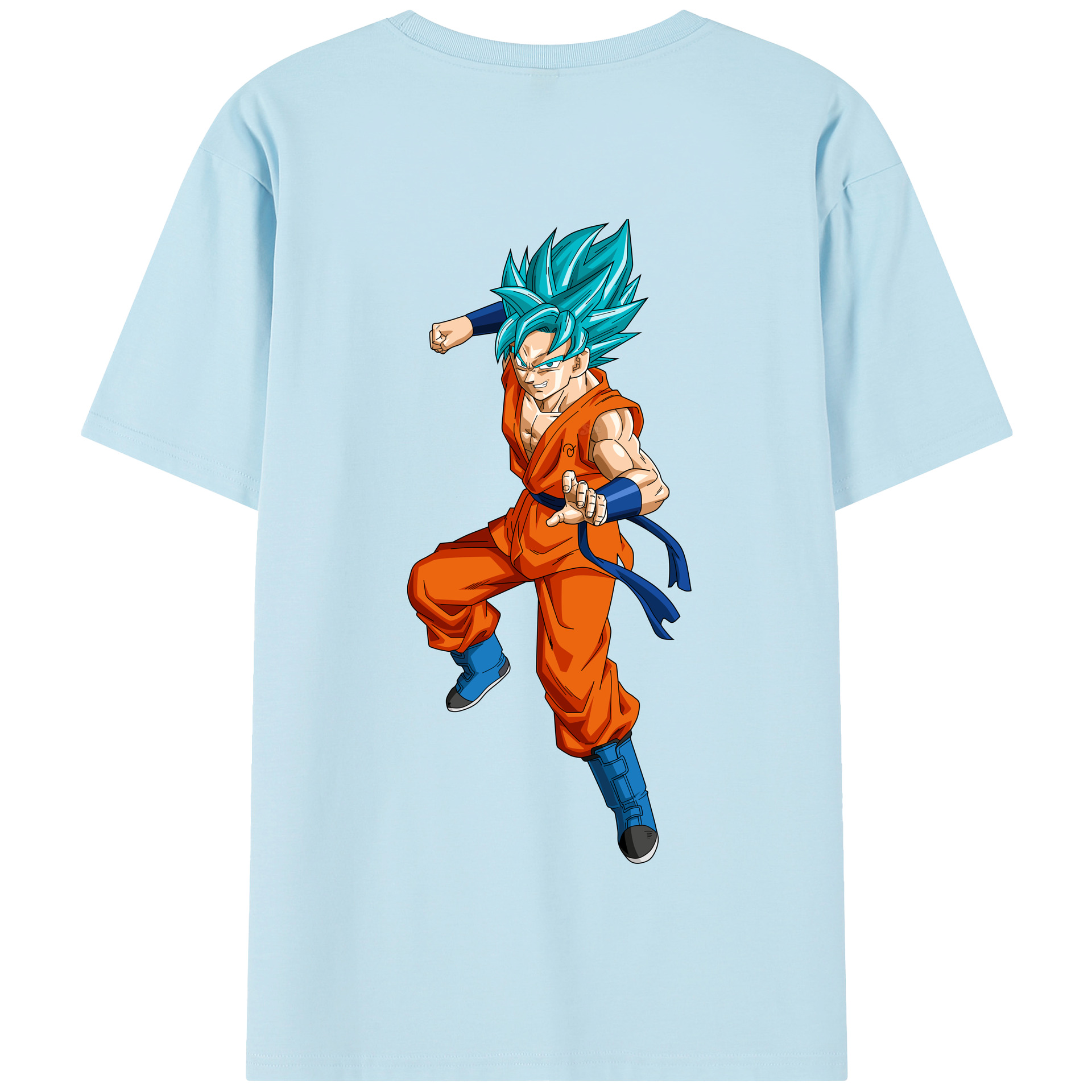 （画像用） ドラゴンボール ベジット DRAGON BALL Vegetto 綿100％半袖Tシャツ（背面プリント）